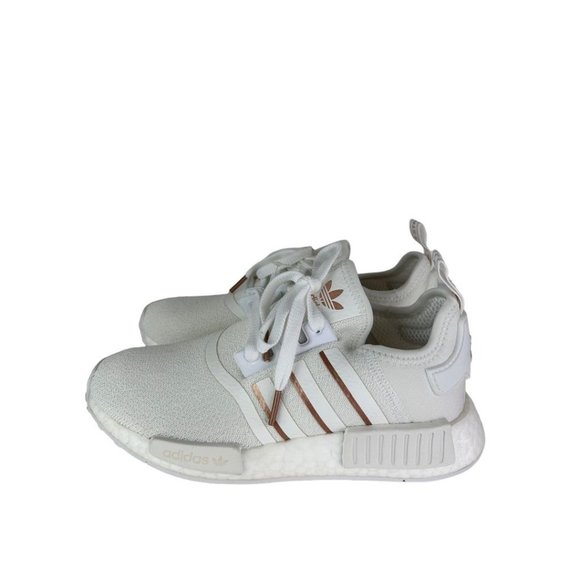 adidas Shoes - 6.5 Adidas Nmd R1 Womens Sneakers White Rose Gold New